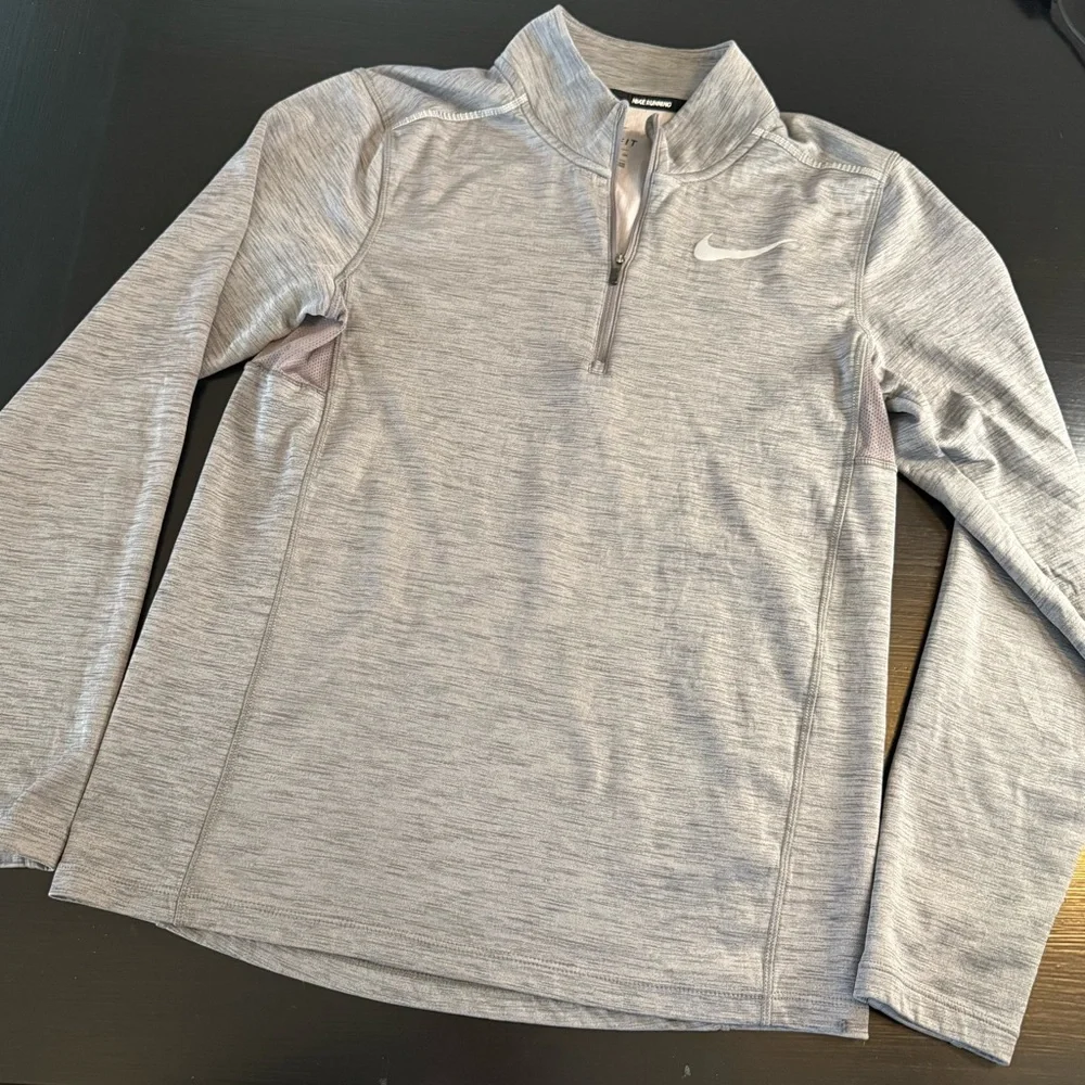 Nike Dri-FIT Gray Running Top